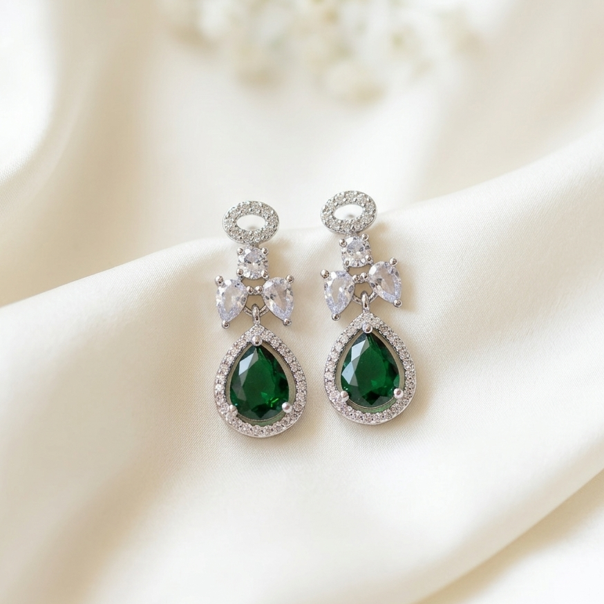 Emerald Cascade Crystal AD Set