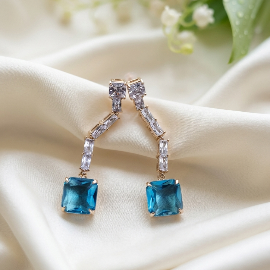 Blue Lagoon Luxe Earrings