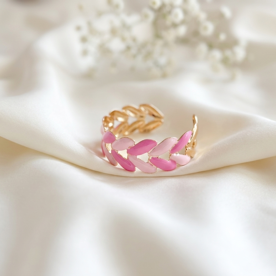 Ombre Petal Link Bracelet