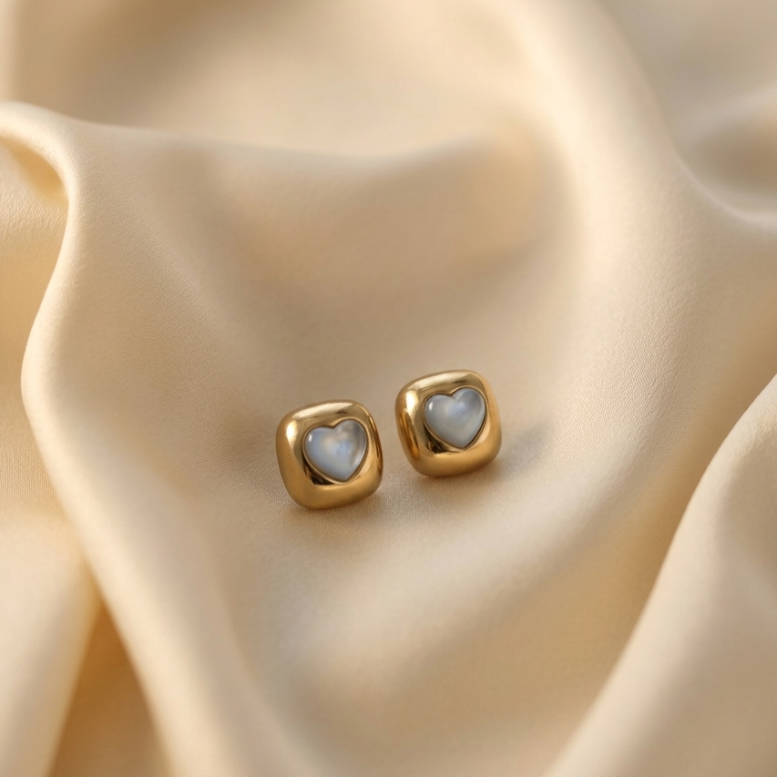 Heart Shaped Stud