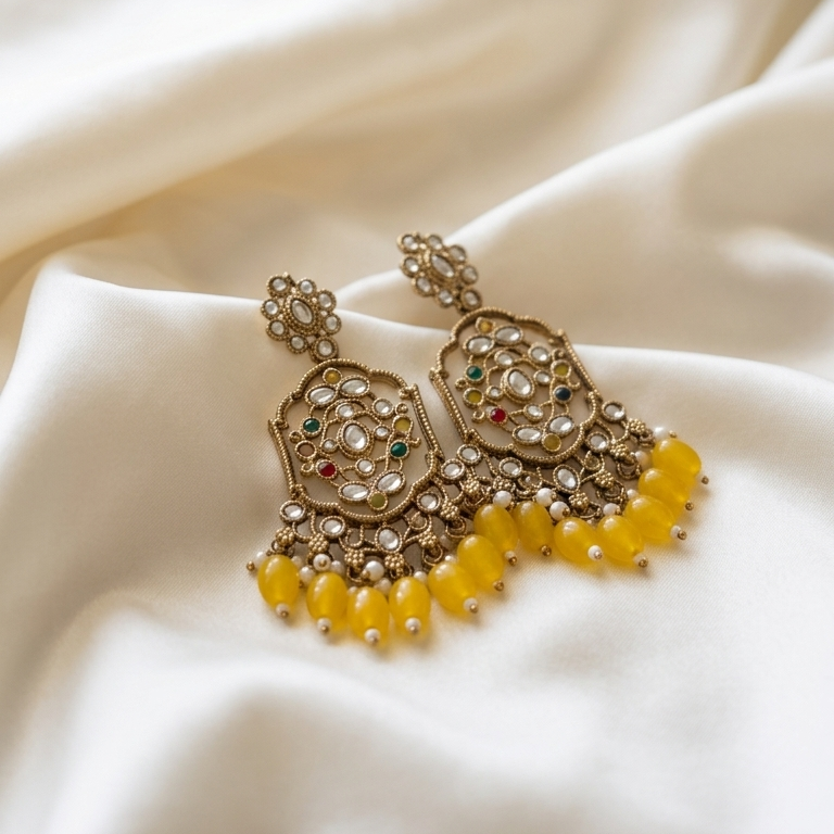 Asteria Kundan Earrings