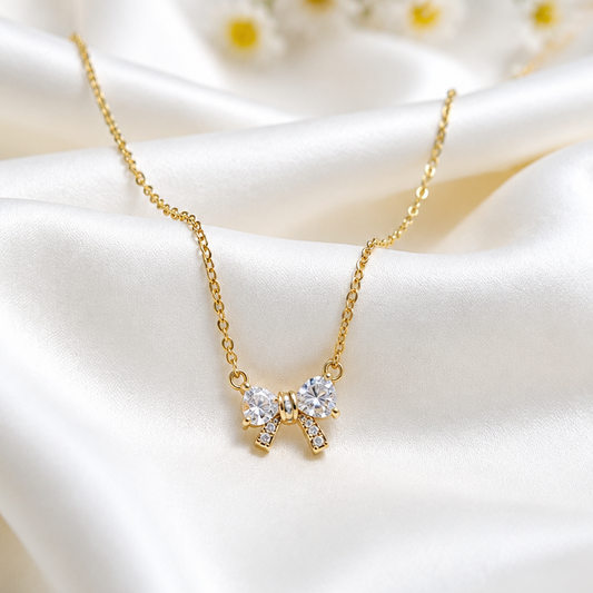 Aurelia Bow Pendant Chain